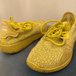 Adidas X PW Tennis Hu V2 In Shock Yellow